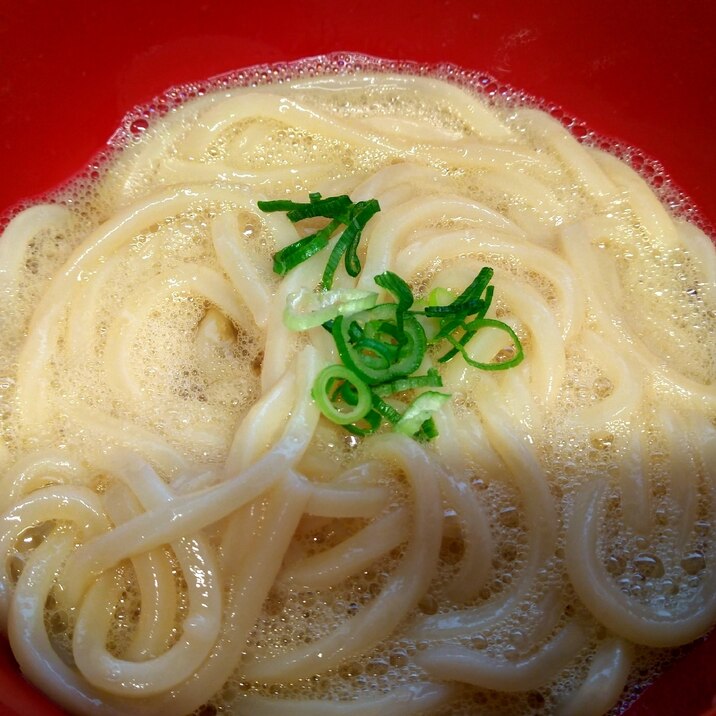 超簡単☆釜玉うどん